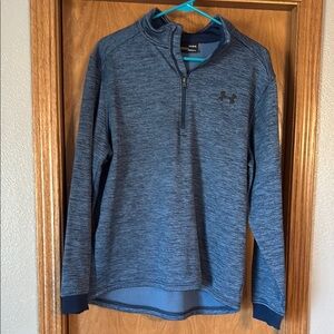 Under Armour Men's Blue Quarter-Zip Shirt